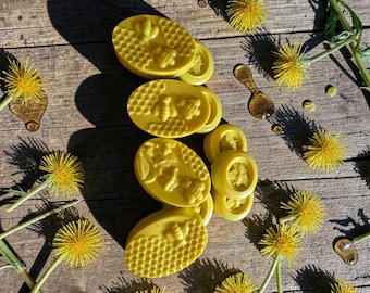 Saponetta al latte di capra Sunshine & Love con miele e tarassaco