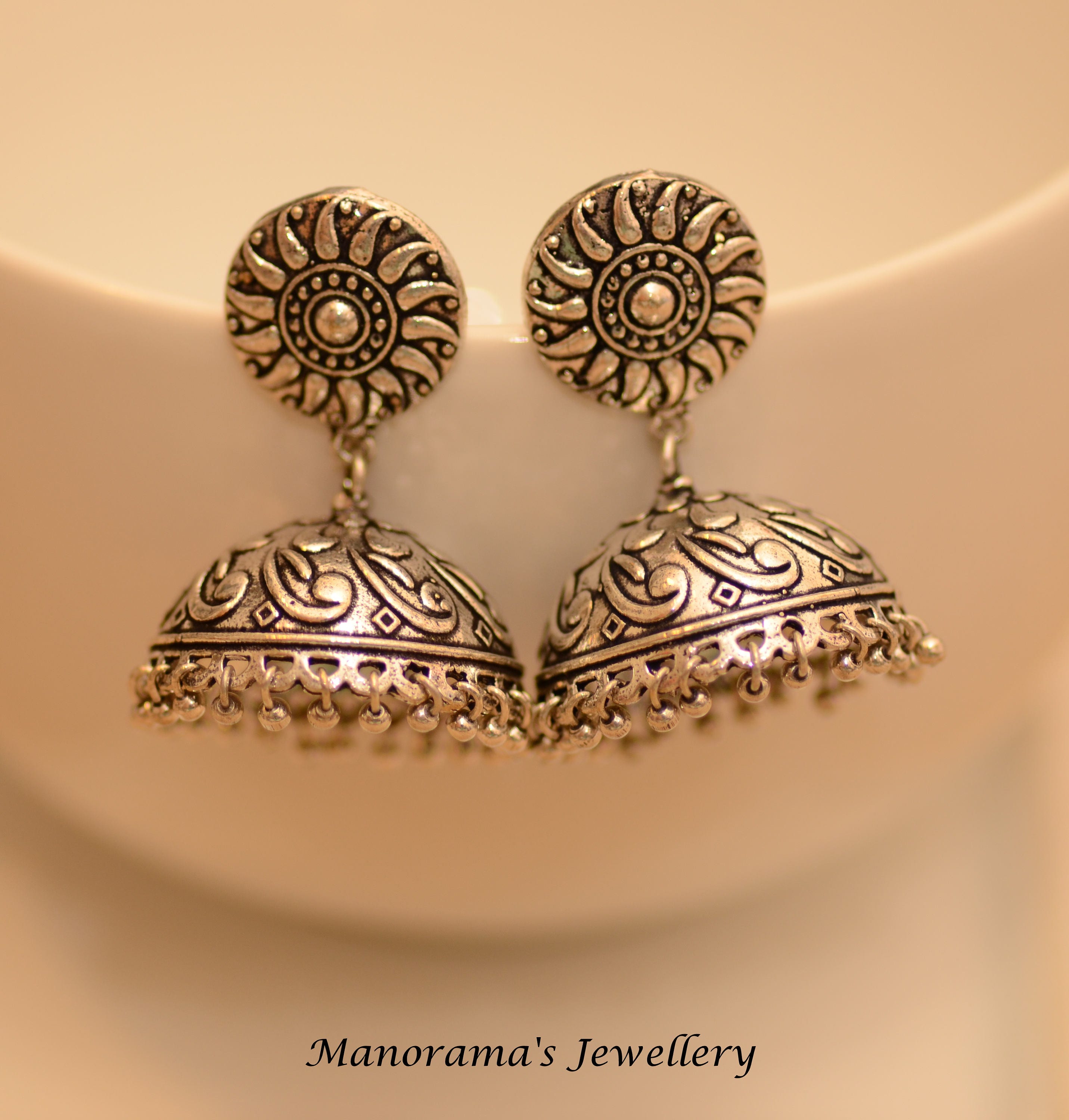 Tibarumal jhumkas best sale
