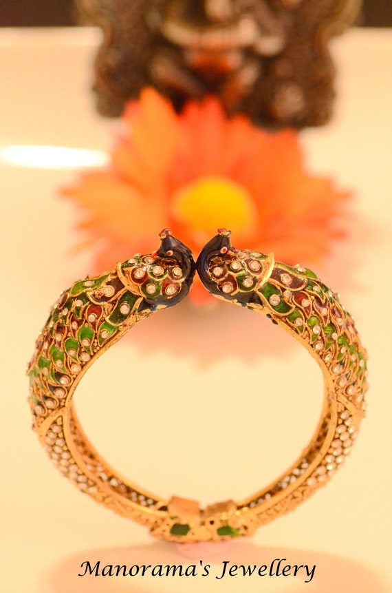 Peacock kada hotsell bangles