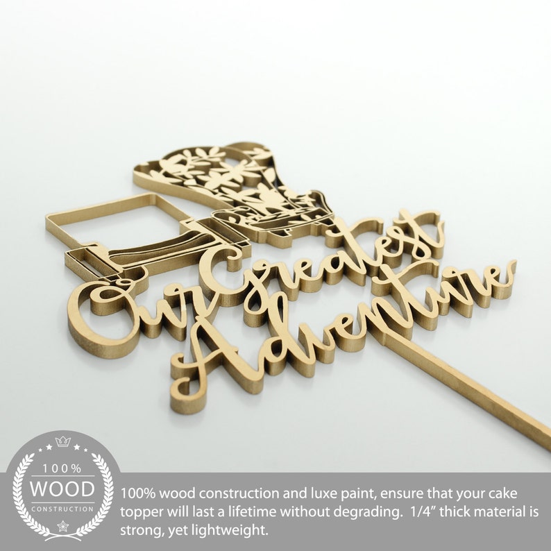 up chairs wedding cake topper