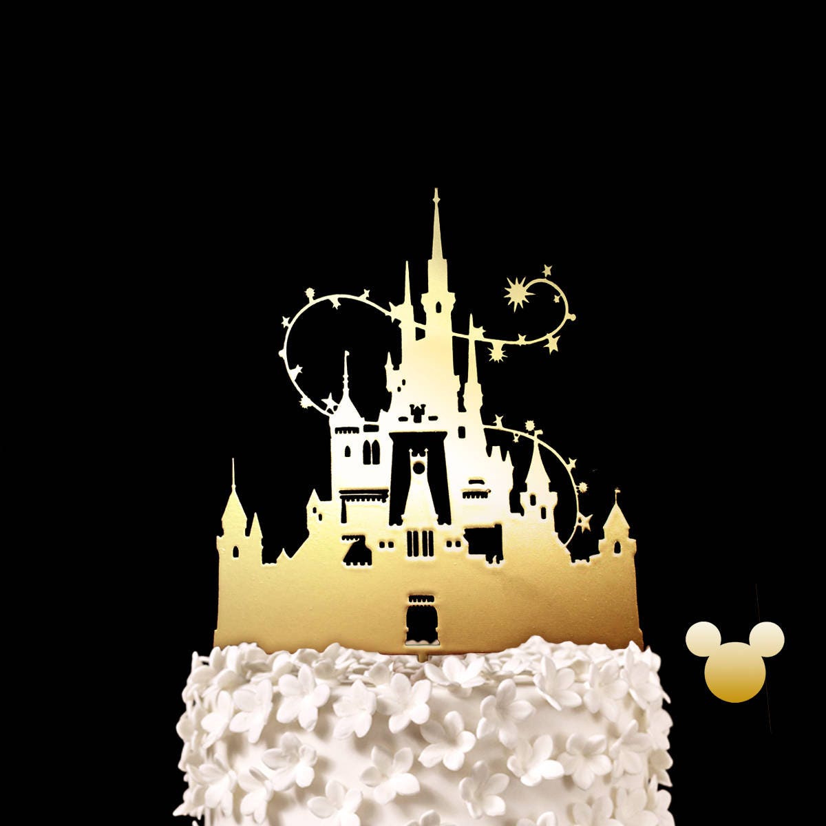 Chateau Disney Gateaux De Mariage Mariage Disney Chateau Etsy