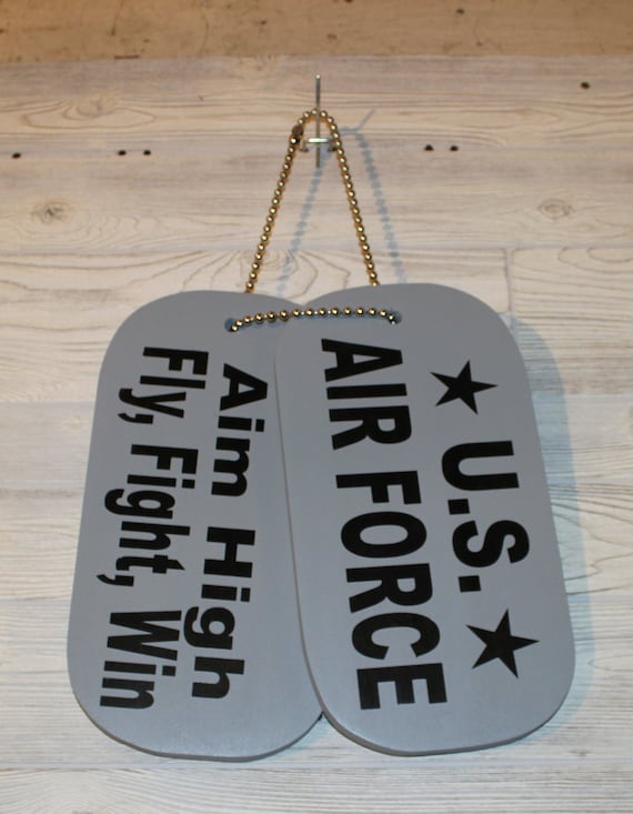 us air force dog tags