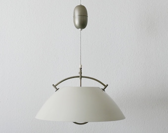 1 of Two Elegant "JH 604" Pendant Lamp | Hanging Light by HANS J. WEGNER for Louis Poulsen, Denmark, 1960s | Ø 51 cm | Top condition!