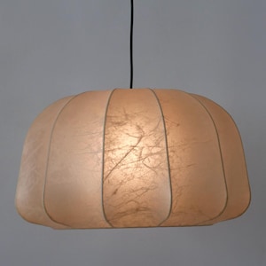 Mid-Century Modern Goldkant Cocoon Pendant Lamp or Hanging Light Germany 1960s