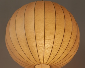 Mid-Century Modern Goldkant Cocoon Pendant Lamp or Hanging Light Germany 1960s