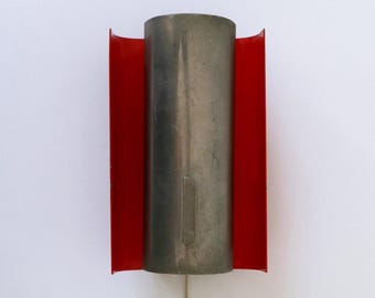 Lámpara de pared o aplique de mediados de siglo extremadamente rara de Sölken Leuchten, Alemania, década de 1960