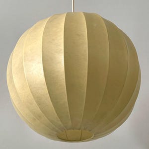 Amazing Mid-Century Goldkant Cocoon Pendant Lamp or Hanging Light Germany 1960s