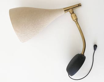 Rare Mid Century Modern | Sputnik WALL LAMP | SCONCE by Gebrüder Cosack, Germany, 1950s | Kalff | Sarfatti Era