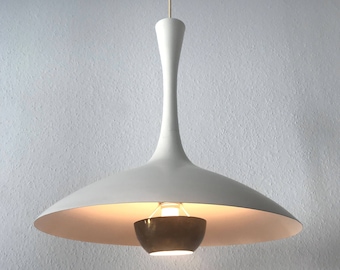 Extremely Rare and Elegant Mid Century Pendant Light | Hanging Lamp | Paavo TYNELL | Gino SARFATTI | Florian Schulz Style