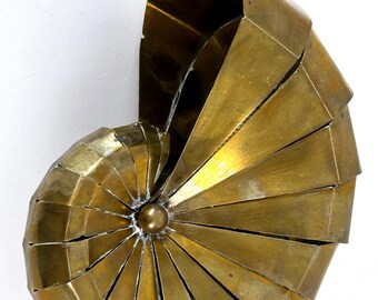 Exceptional & Lovely Mid Century Modern Brass Sconce Natilius Germany 1960s