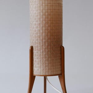 Extremely rare minimalistic Mid-Century Modern Table Lamp Germany 1960s