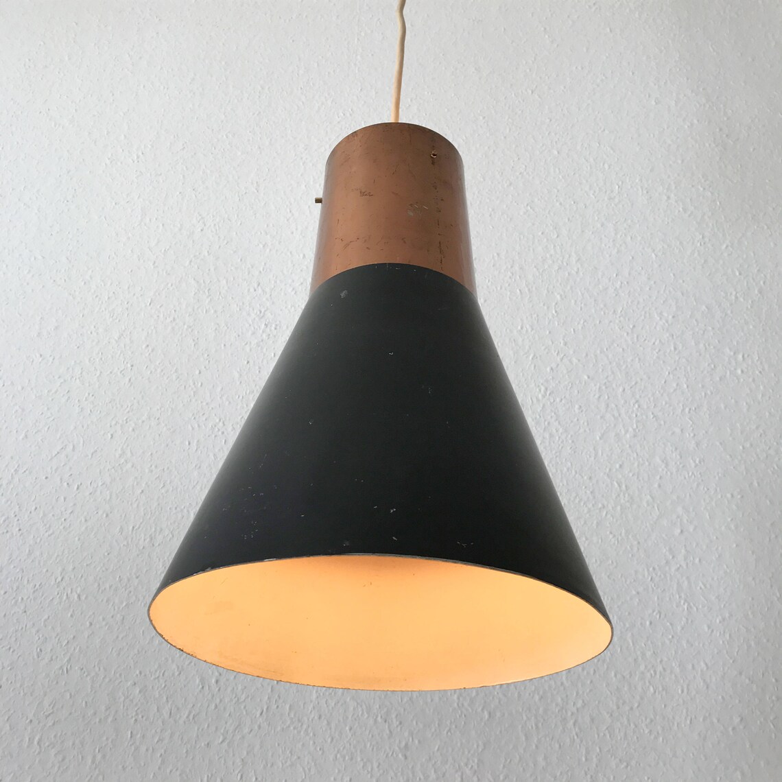 Elegant Mid Century Modern HANGING LAMP | Pendant Light 1950s/60s ...