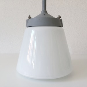 1/6 Bauhaus Rara ( Rare Bauhaus) Modernis Art Deco INDUSTRIELAMPE LÁMPARA DE FACTORIA ( FACTORY LAMP) Bueno, KANDEM ? Emperador Idell Era Años 1930