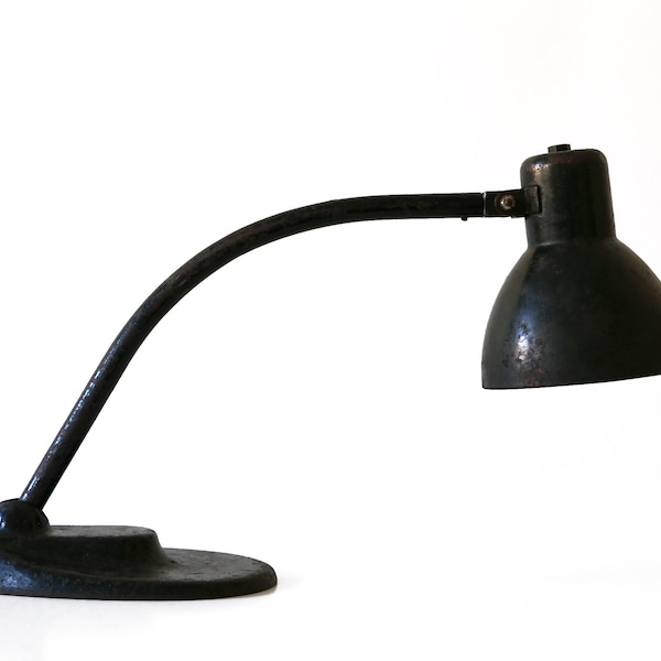 Iconic Modernist | Bauhaus KANDEM Table Lamp | Desk Light by Marianne Brandt & Hin Bredendieck, 1930s, Germany