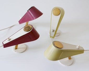 SET of FOUR Lovely Mid Century Modern 'SPARROW' Table Lamps | Side Table Lights, 1950s