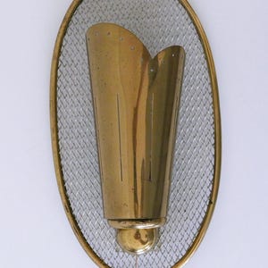 Extremely Rare & Elegant Mid-Century Modern Sconce or Wall Lamp Germany 1950s