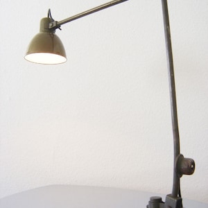 Rare BAUHAUS | Art Deco | Modernist WORKSHOP LAMP | Task Light | Wall Lamp | Kaiser Idell | Kandem Era, 1930s