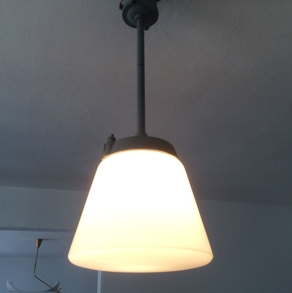 View of 1/6 Modernist Bauhaus | Art Deco INDUSTRIAL LAMP Pendant Light by ...