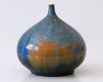 Vintage Studio Pottery Ceramic Vase No 04 by Ilse Ludwig-Korbel Germany 1983
