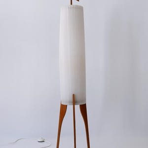 Rare & Elegant Mid Century Modern Two-Flamed Scandinavian Floor Lamp 1960s