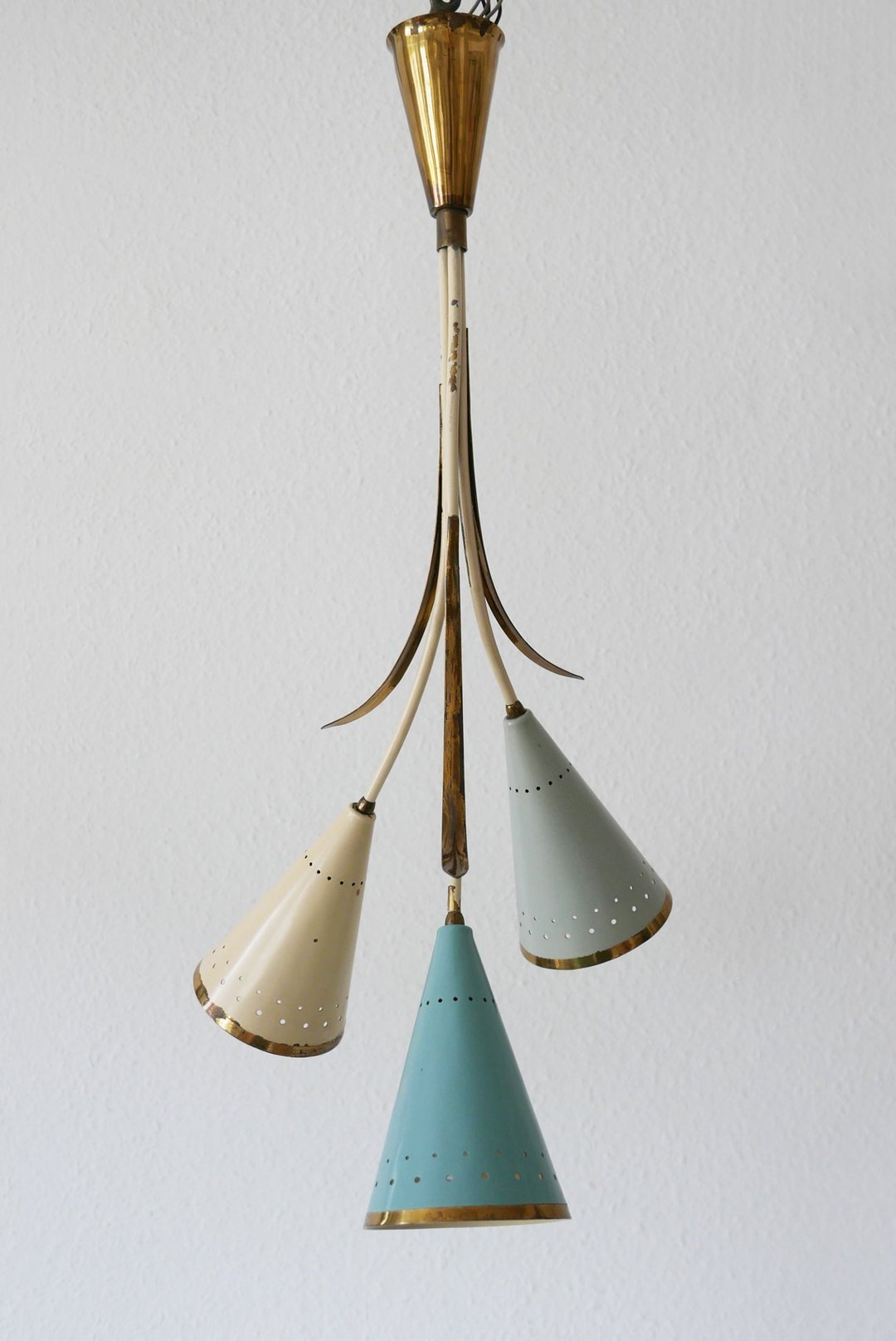 Extremely Rare Mid Century Modern | Sputnik | Atomic 3-armed