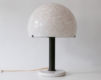 Extremely Rare and Large Mid Century Modern Table Lamp Model 832 by Ludovico Diaz de Santillana for VENINI, 1960s, Italy