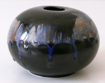 Vintage Studio Pottery Ceramic Vase No 01 by Ilse Ludwig-Korbel Germany 1984