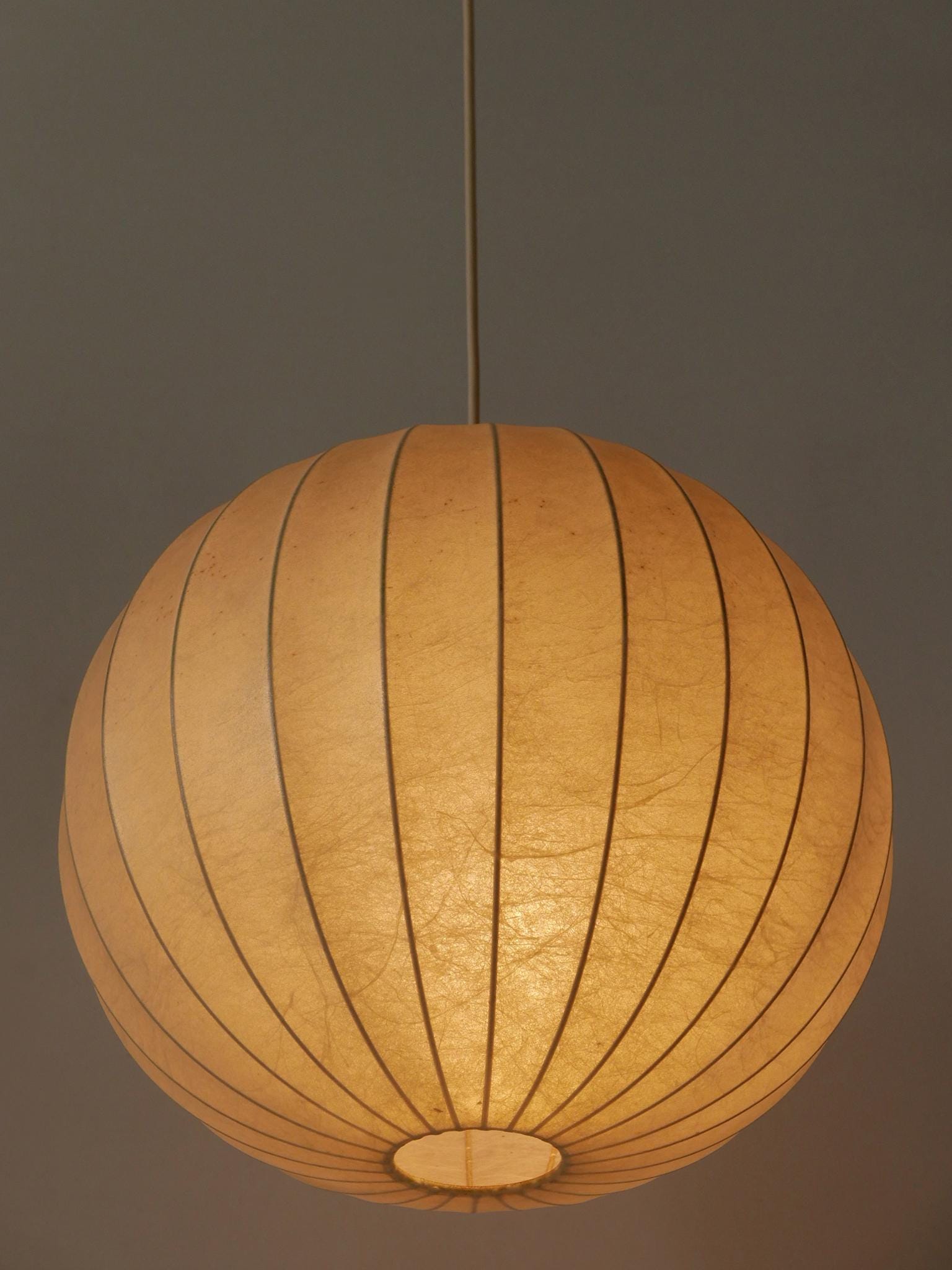 Mid-century Modern Goldkant Cocoon Pendant Lamp or Hanging Light