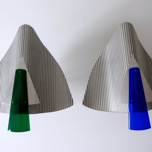 Juego de dos apliques modernistas | Lámparas de pared Trybeca de INGO MAURER para DESIGN M, Alemania, años 90