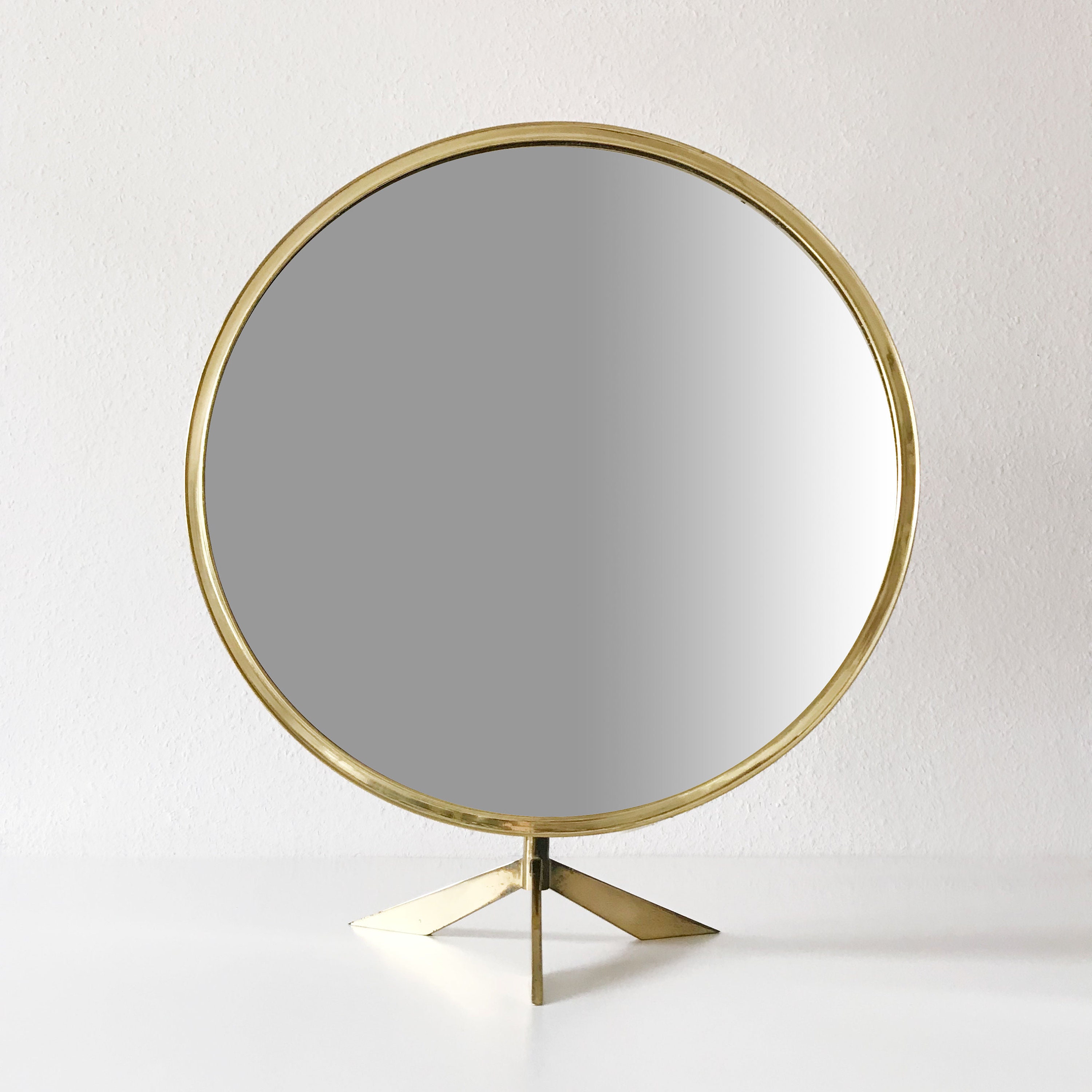 Large Elegant and Decorative Mid Century Modern TABLE MIRROR Etsy