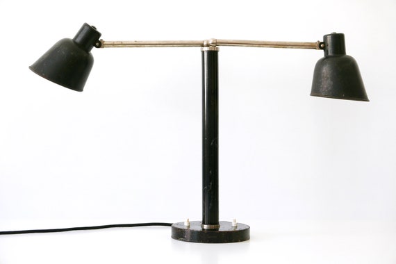 double arm table lamp