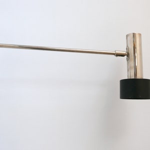 Lámpara de pared moderna de mediados de siglo rara Lámpara de brazo de pared ? Lámpara de pared de BEISL, 1960s, Alemania