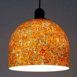 Gorgeous Mid Century Modern PENDANT LAMP Hanging Light by Peill & Putzler, 1970s, Germany