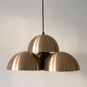 Exceptional Mid Century Modern PENDANT LAMP Hanging Light in the Style of &#39;CANTHAREL&#39; by Maija Liisa Komulainen for Raak, Amsterdam, 1970s