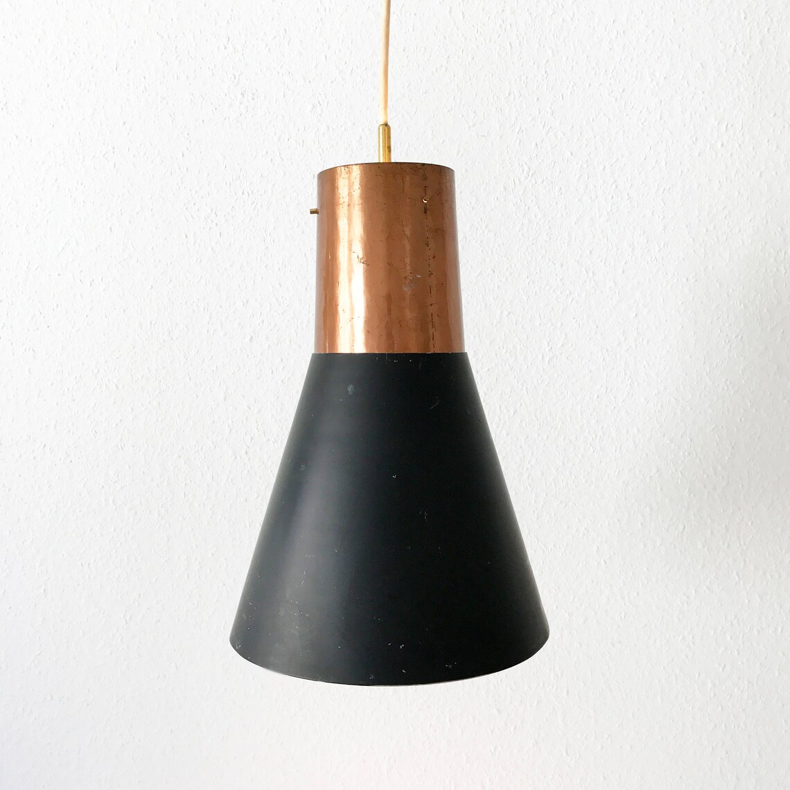 Elegant Mid Century Modern HANGING LAMP | Pendant Light 1950s/60s ...