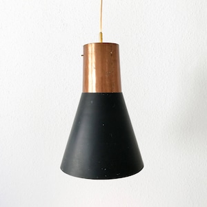 Elegant Mid Century Modern HANGING LAMP | Pendant Light 1950s/60s, Germany
