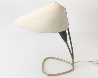 Luz italiana moderna de mediados de siglo raro LÁMPARA DE MESA ? Stilnovo Arteluce Sarfatti Era, 1950