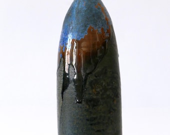 Vintage Studio Pottery Ceramic Vase No 03 by Ilse Ludwig-Korbel Germany 1976