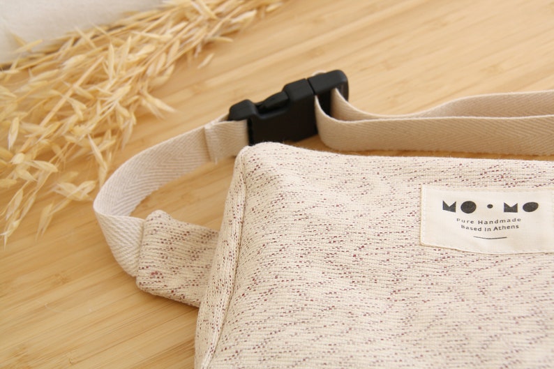 Belt Bag in Cream Colour Banana Bag image 3