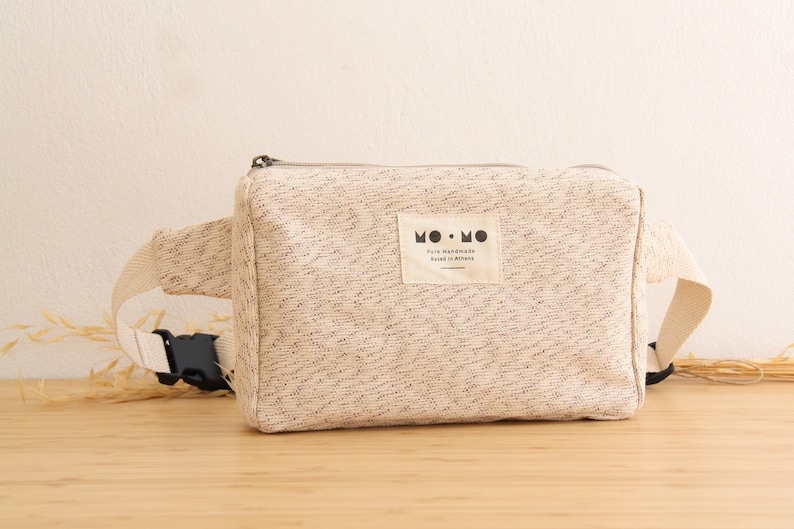 Belt Bag in Cream Colour Banana Bag zdjęcie 4