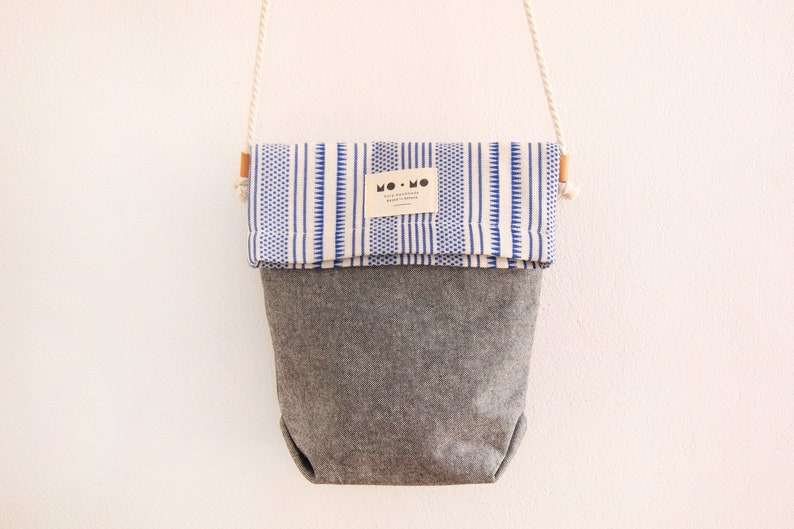 Fold Over Bag Greek Style Crossbody Bag