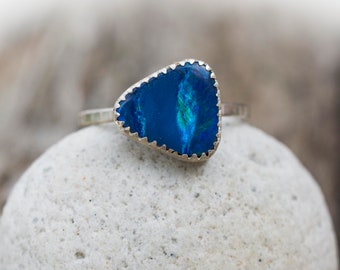 Blue australian opal | Etsy