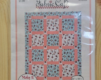 3 Yard Quilt Pattern - Fabric Cafe "Tic Tac" by Donna Robertson