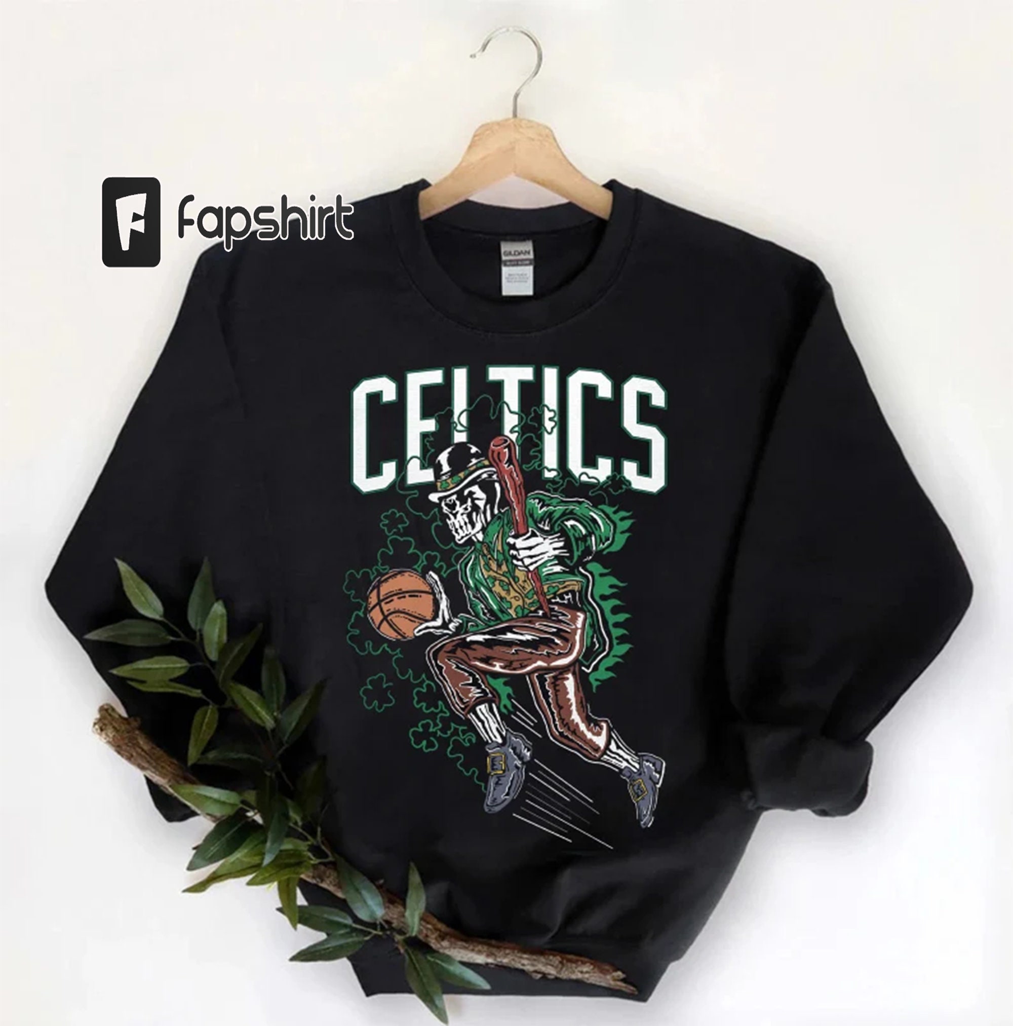 Boston Celtics Looney Tunes All Character Graphic T-Shirt - Mens