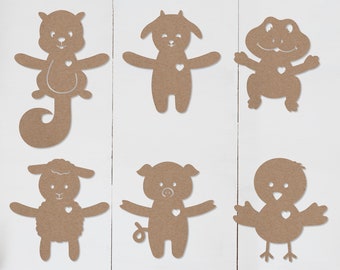 Animal Treat Huggers SVG – Spring Easter Cut Files (Digital Download)