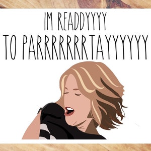 Bridesmaids Movie Kristen Wiig Get Ready To Party Bachelorette Etsy