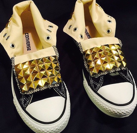 studded converse shoes