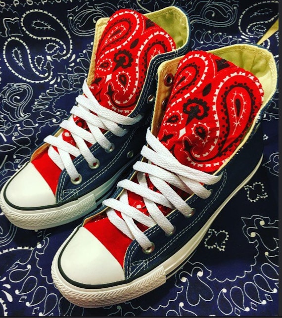 red bandana chucks