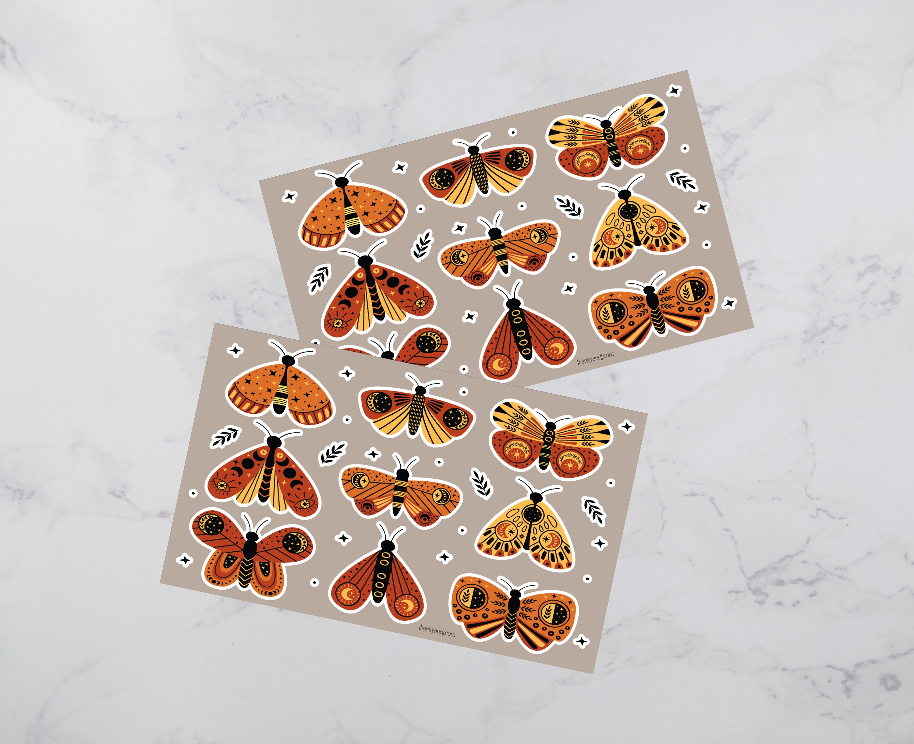 Moth and butterfly sticker sheets, Cute stickers, Cute Moth Stickers, Cute Butterfly Stickers, Pretty Butterflies, Butterflies and moths.