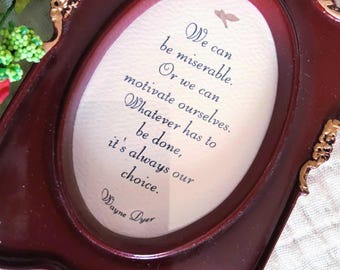 CHOICES - Tough message from Wayne W. Dyer - Wisdom for moving forward